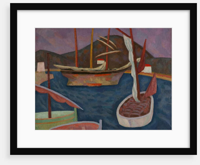 Boats in a Harbour 1915 by Roger Eliot Fry