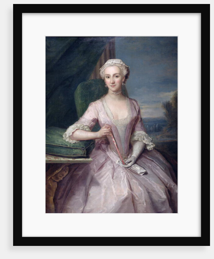 Portrait of Mrs Shakespeare, 1739 by Philippe Mercier