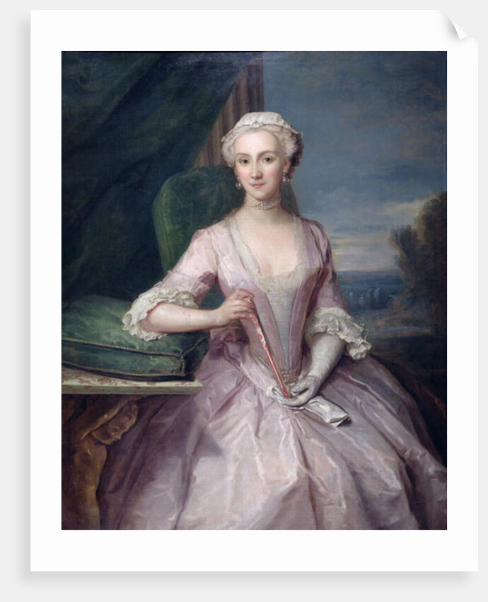 Portrait of Mrs Shakespeare, 1739 by Philippe Mercier