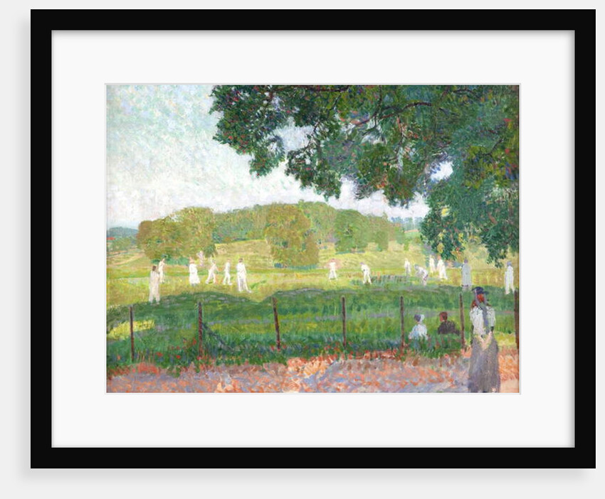 The Cricket Match, 1909 by Spencer Frederick Gore