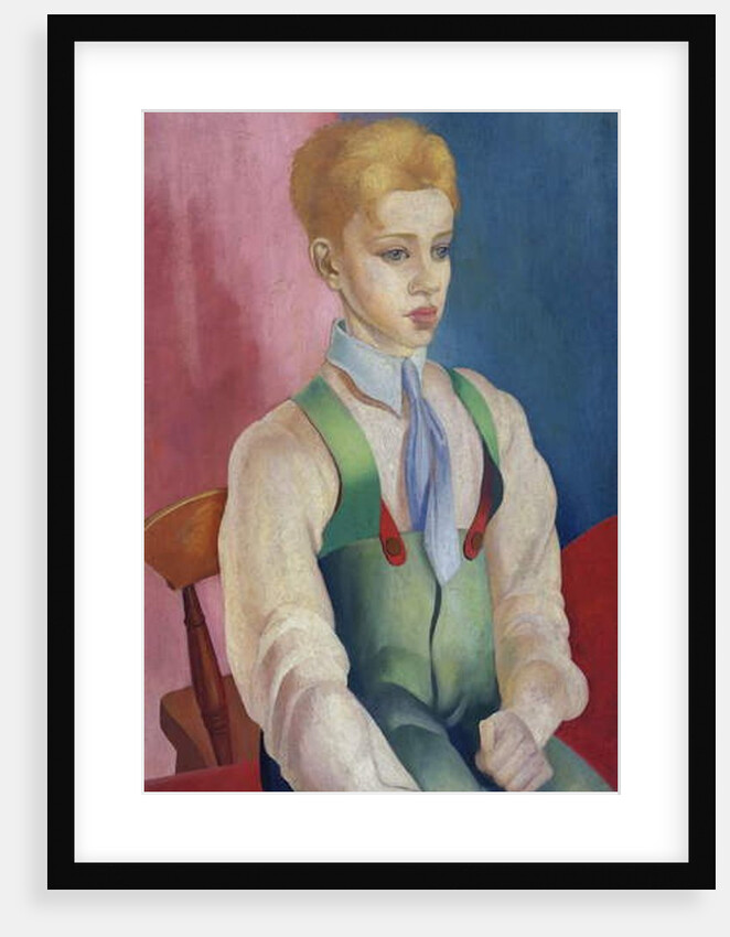 Portrait of a Boy, 1917 by Bernard Meninsky