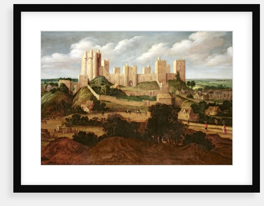 Pontefract Castle, c.1620-40 by Alexander Keirincx