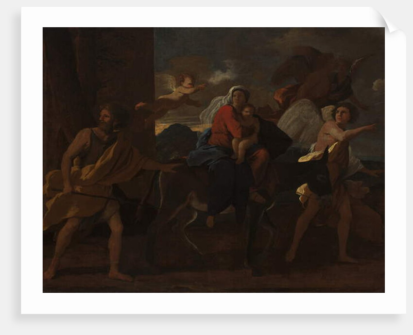 The Flight into Egypt, 1627-28 by Nicolas Poussin
