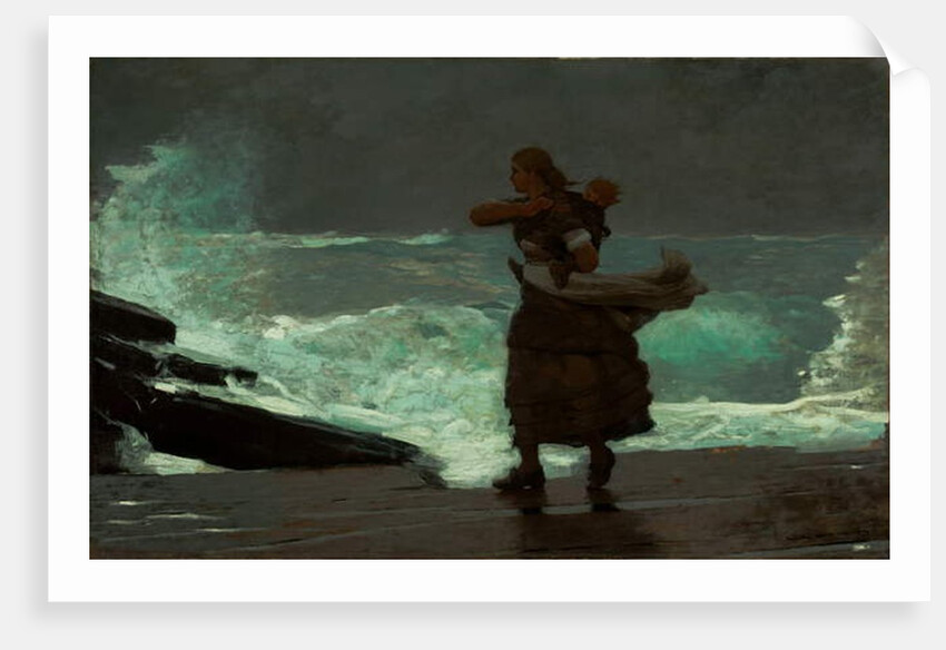 The Gale, 1883-93 by Winslow Homer