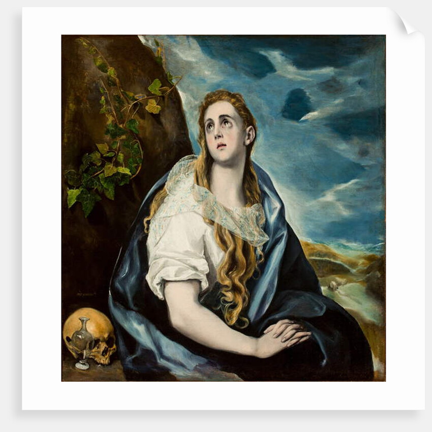 The Repentant Magdalene, c.1577 by El Greco