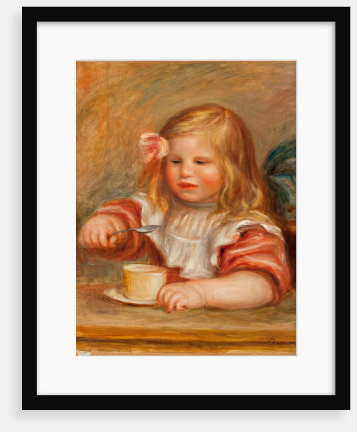 Coco Eating his Soup by Pierre Auguste Renoir