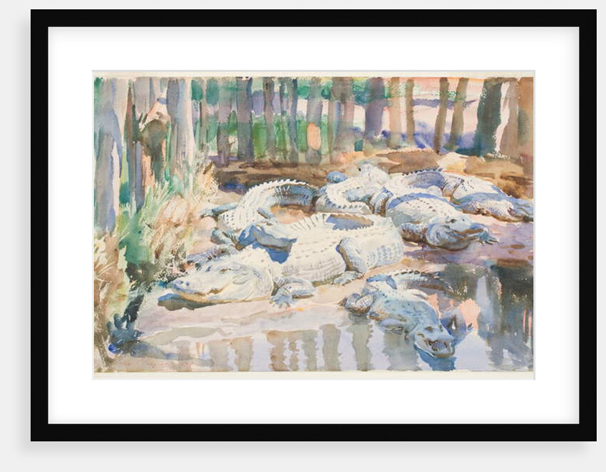 Muddy Alligators, 1917 by John Singer Sargent
