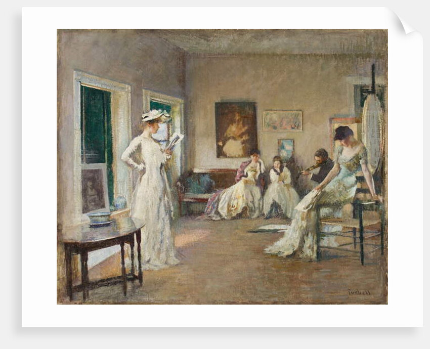 Rehearsal in the Studio by Edmund Charles Tarbell