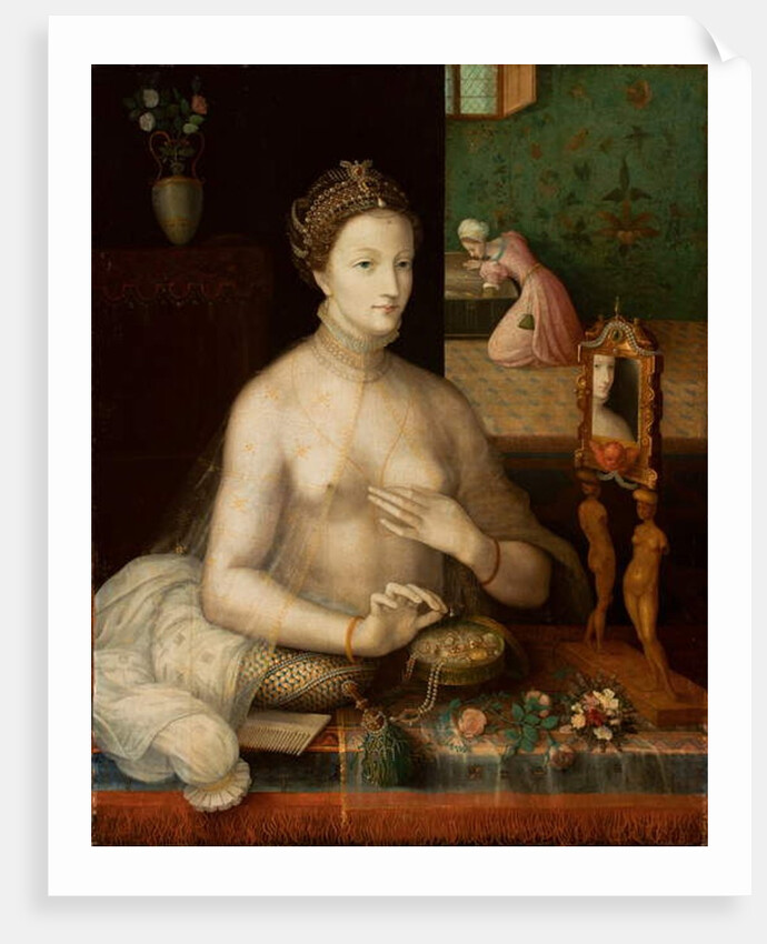 Woman at her Toilette, c.1550-70 by Fontainebleau School