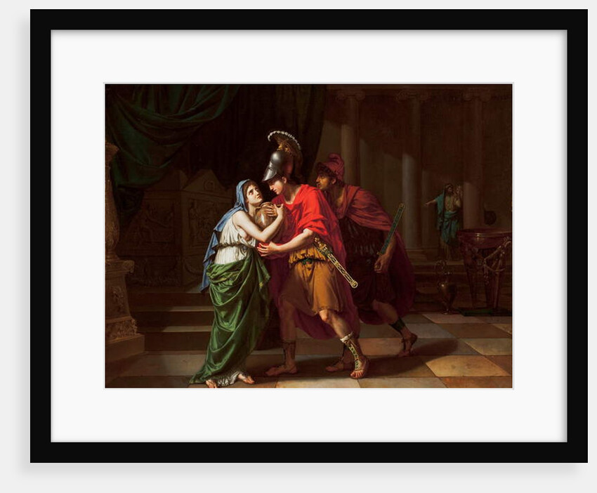 Electra Receiving the Ashes of her Brother, Orestes, 1826-27 by Jean Baptiste Joseph Wicar