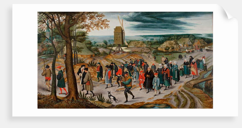 The Marriage Procession by Pieter the Younger Brueghel