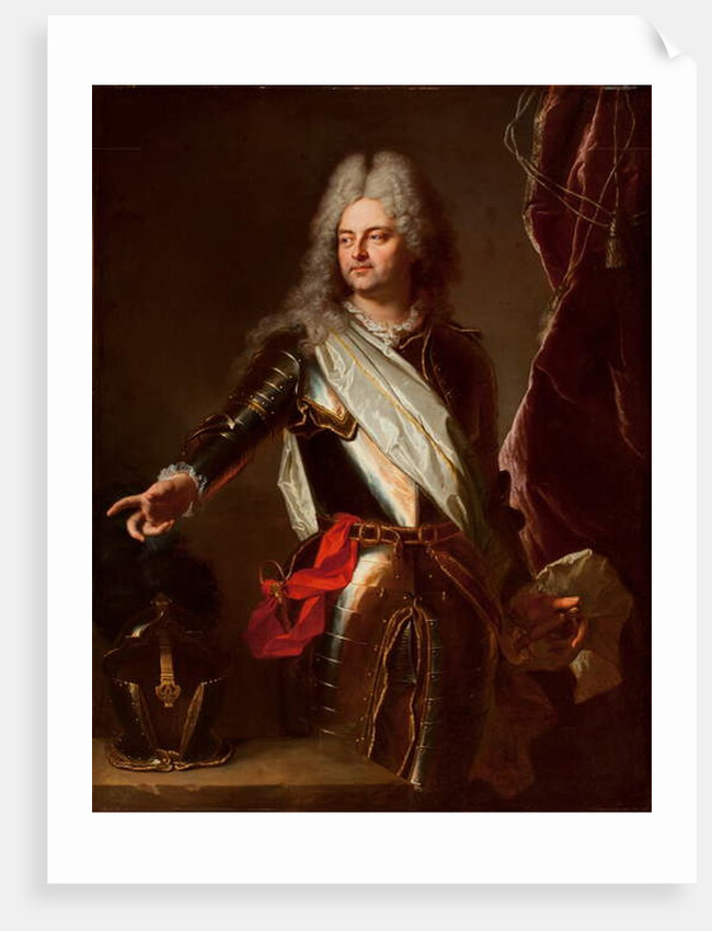 Charles-Auguste d'Allonville, Marquis de Louville by Hyacinthe Francois Rigaud