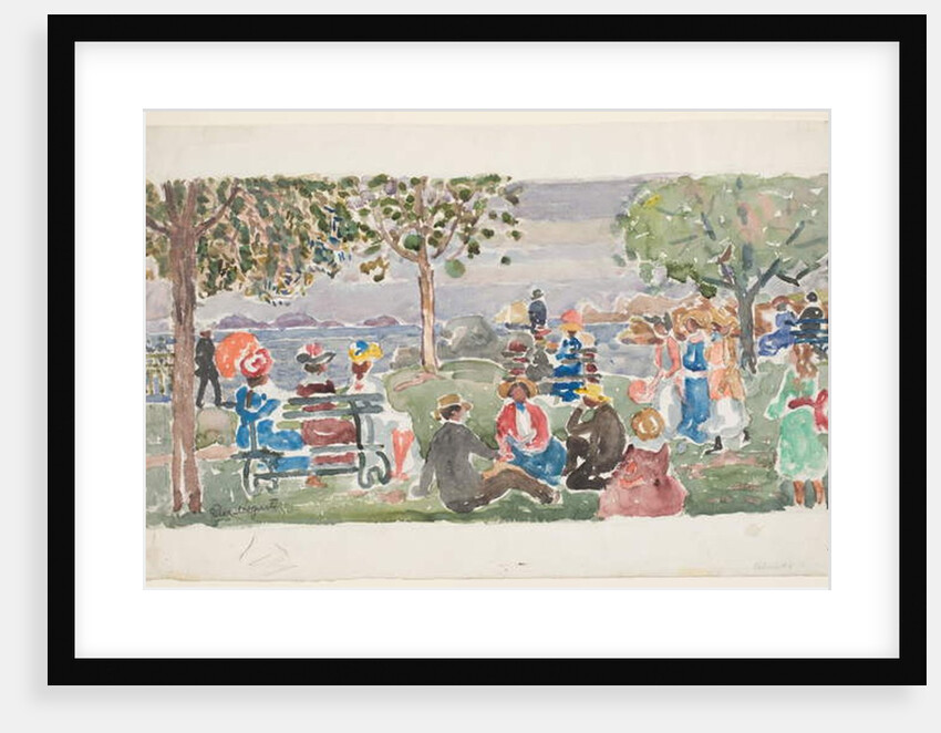 Gloucester Park by Maurice Brazil Prendergast