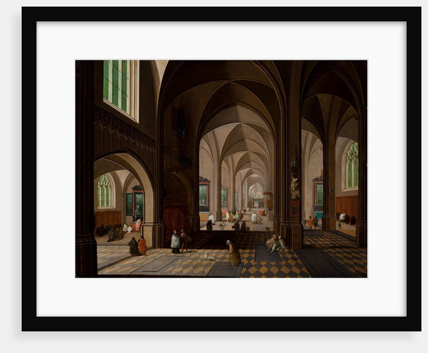 Church Interior by Pieter & Francken Frans Neeffs