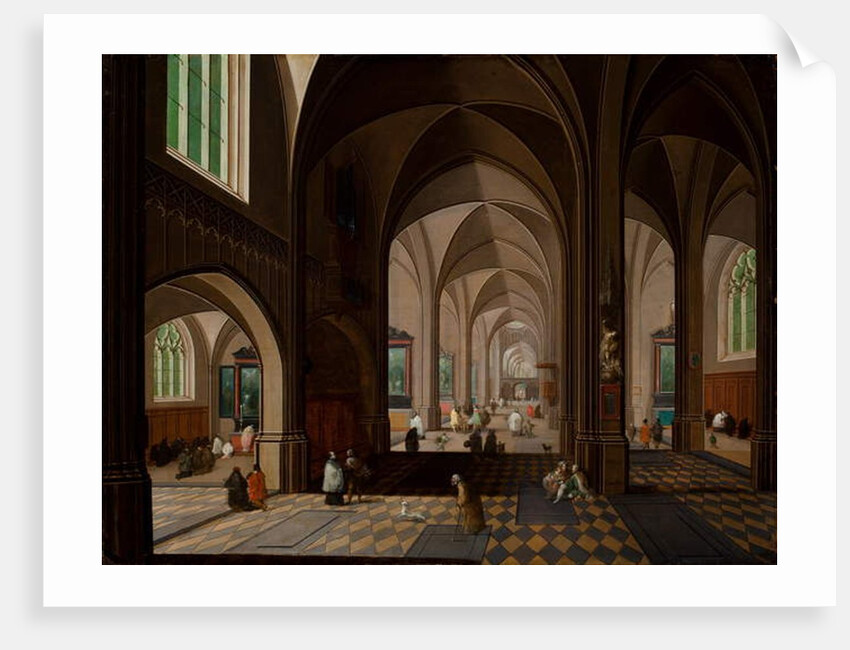 Church Interior by Pieter & Francken Frans Neeffs