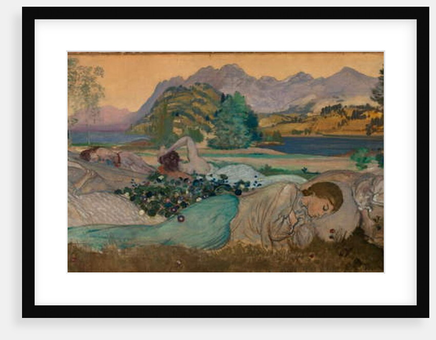 Sleep Lies Perfect in Them, 1908 by Arthur Bowen Davies