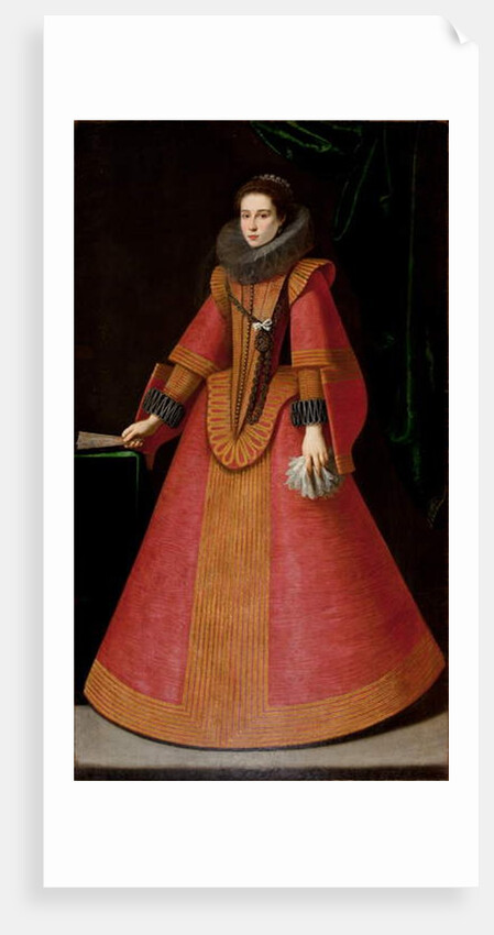Portrait of a Young Noblewoman by School Spanish