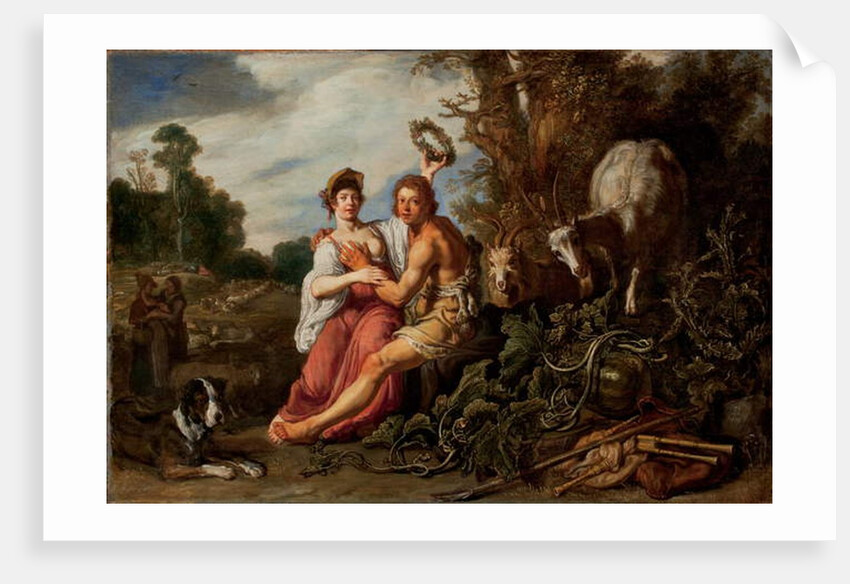 Paris and Oenone, 1619 by Pieter Lastman