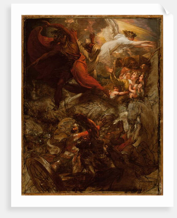 Pharaoh and his Host Lost in the Red Sea, 1792 and after 1800 by Benjamin West