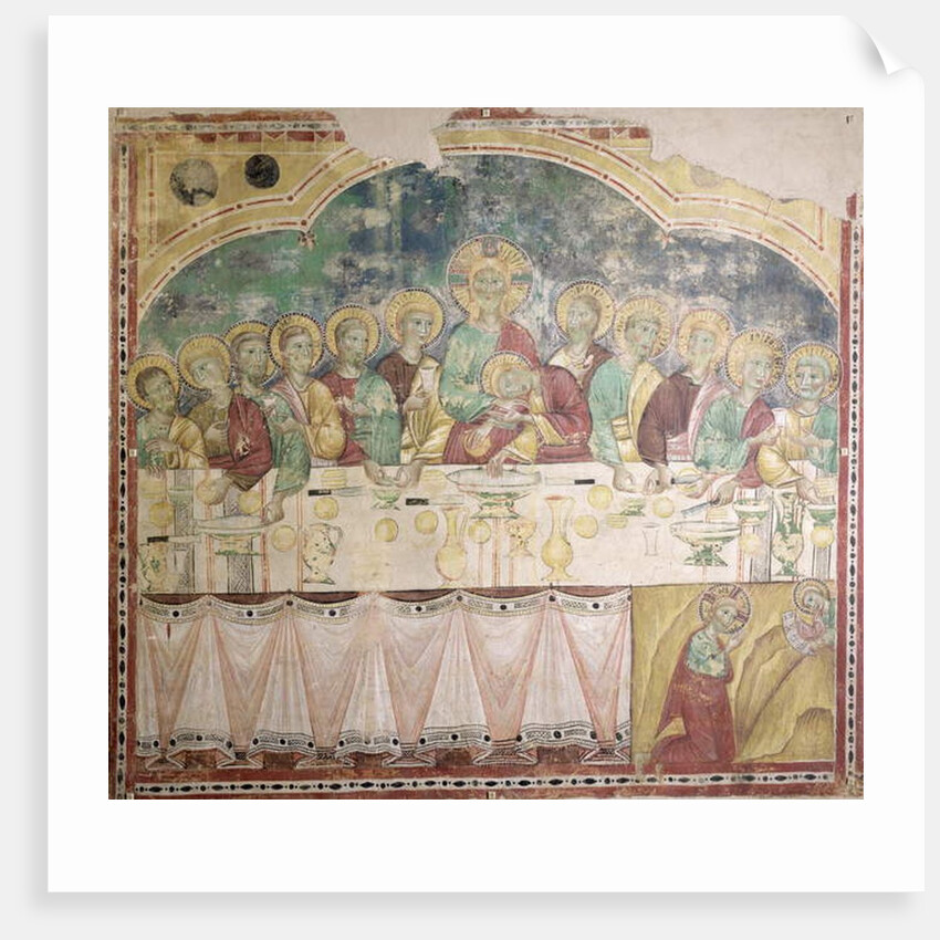 The Last Supper and the Agony in the Garden, c.1300 by Italian School