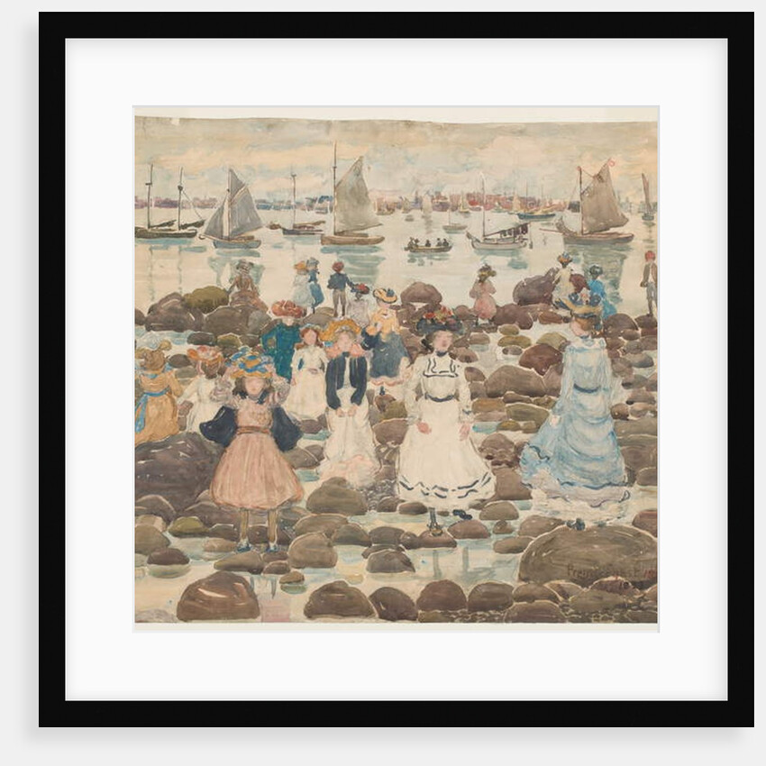 Low Tide, Beachmont, c.1902 by Maurice Brazil Prendergast