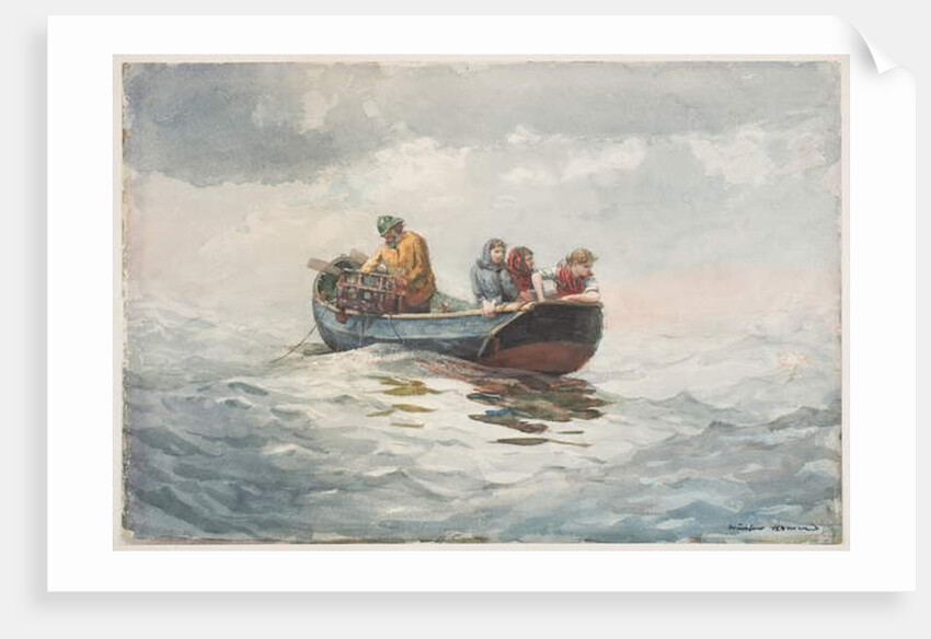Crab Fishing by Winslow Homer