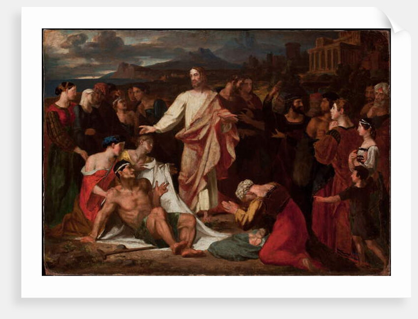 Christ Healing the Sick by Washington Allston