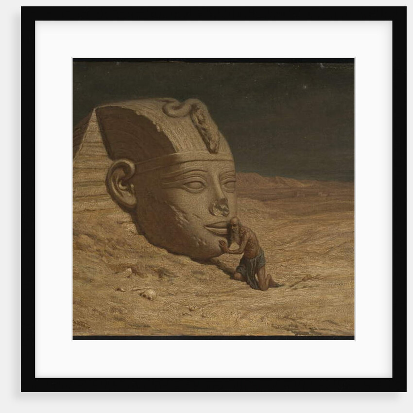 The Questioner of the Sphinx by Elihu Vedder