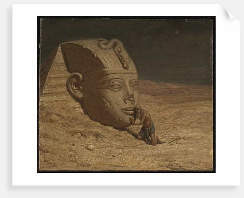 The Questioner of the Sphinx by Elihu Vedder