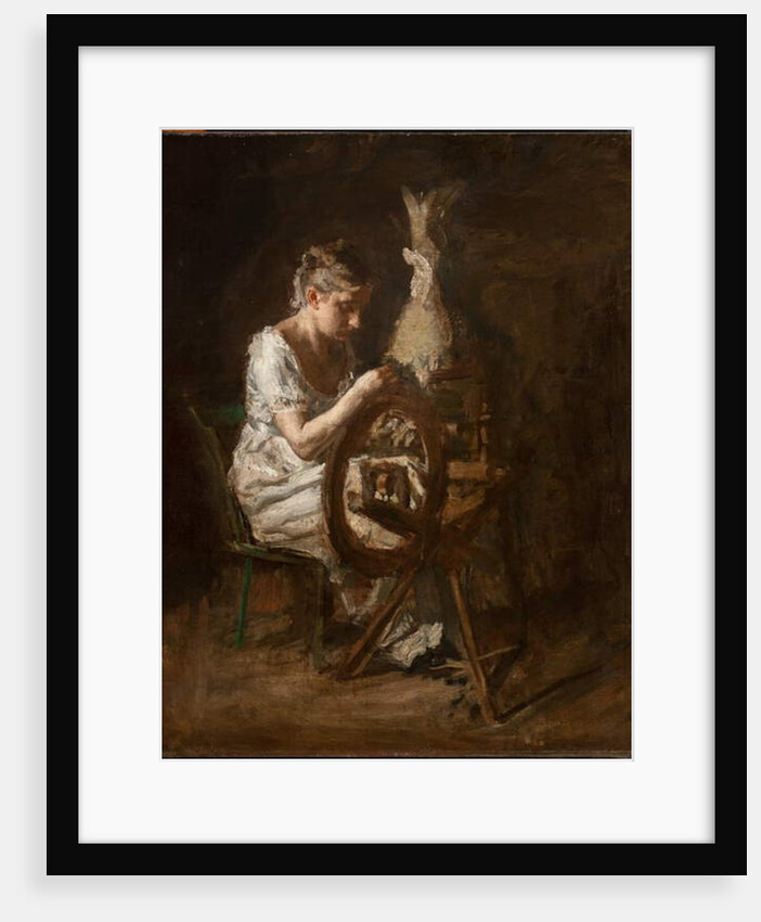 The Spinner by Thomas Cowperthwait Eakins