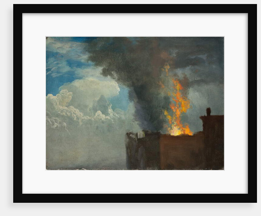 The Conflagration by Albert Bierstadt