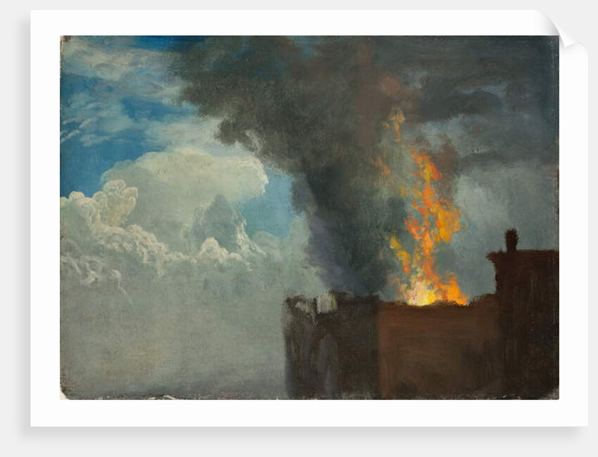 The Conflagration by Albert Bierstadt