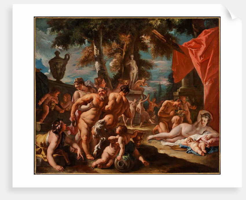 Feast of Silenus by Sebastiano Ricci