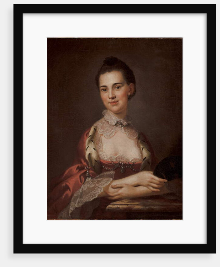 Portrait of Anne Gibbes, Mrs Edward Thomas, 1767 by John Wollaston