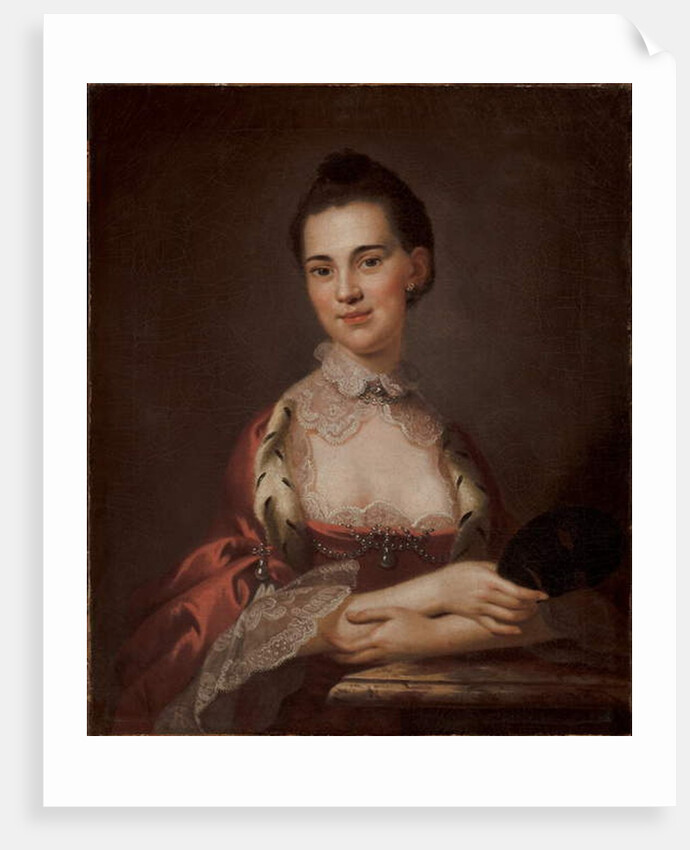 Portrait of Anne Gibbes, Mrs Edward Thomas, 1767 by John Wollaston