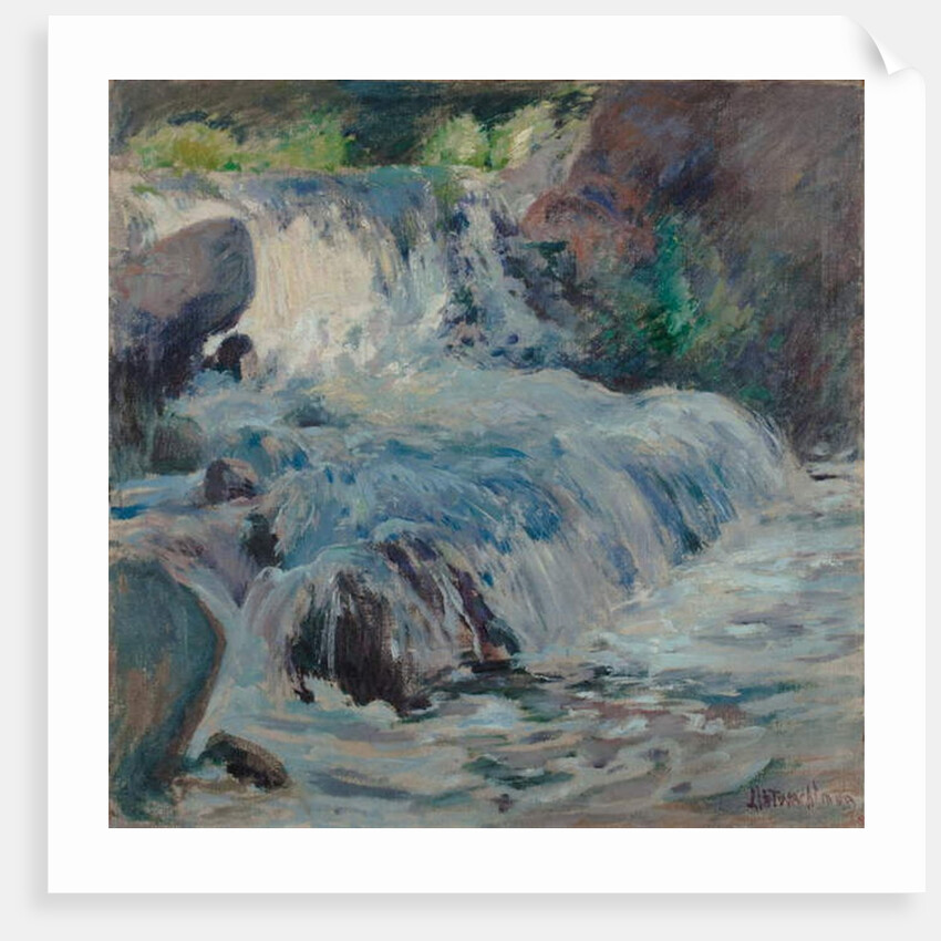 The Waterfall by John Henry Twachtman