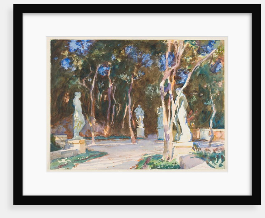 Shady Paths, Vizcaya by John Singer Sargent