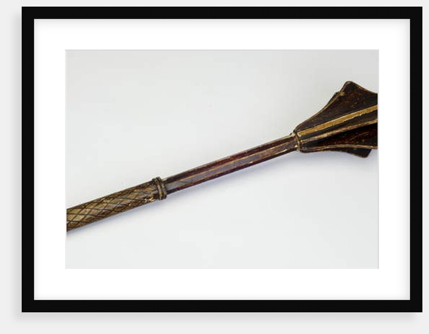 Ceremonial Mace, probably for the 'Giuco del Ponte' by Italian School