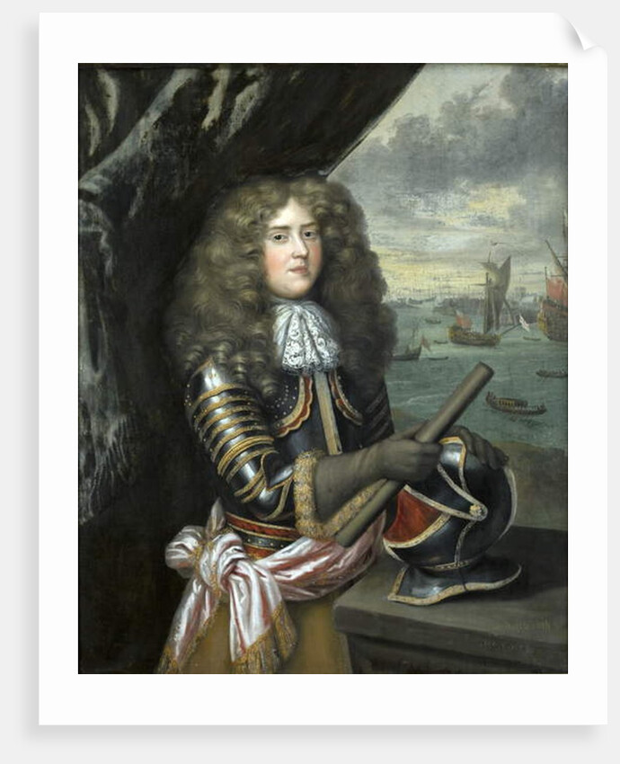 Possibly portrait of George Legge, First Baron Dartmouth, c.1674-78 by Henri Gascard