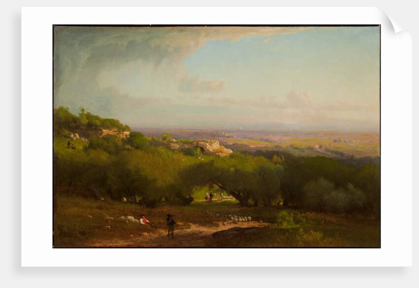 The Alban Hills, 1873 by George Snr. Inness