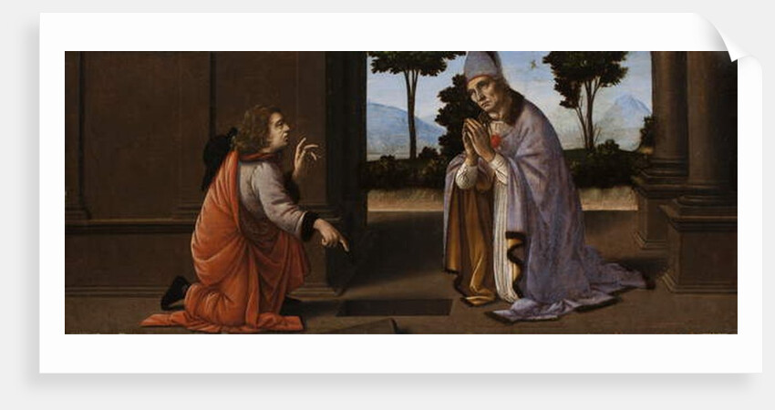 A Miracle of Saint Donato of Arezzo, c.1479-85 by Lorenzo di Credi