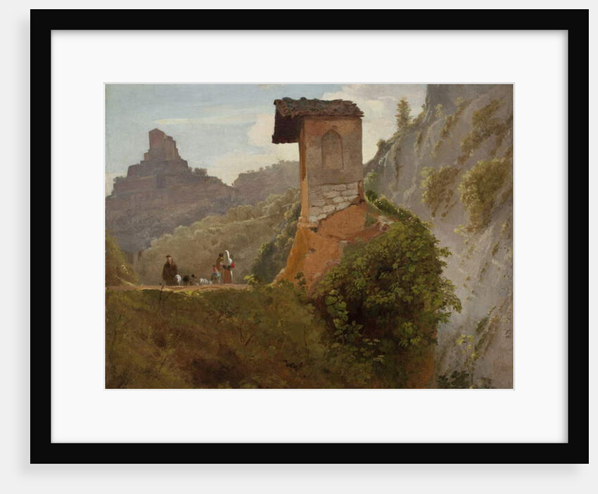 Sketch for the Chapel of the Virgin at Subiaco, 1830 by Samuel Finley Breese Morse