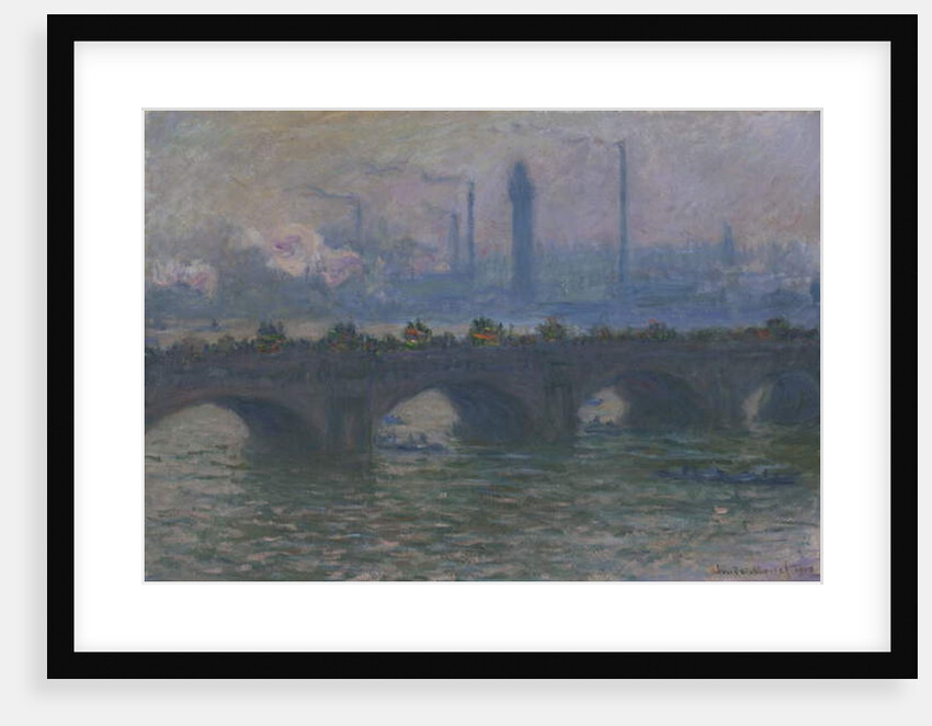Waterloo Bridge, 1903 by Claude Monet