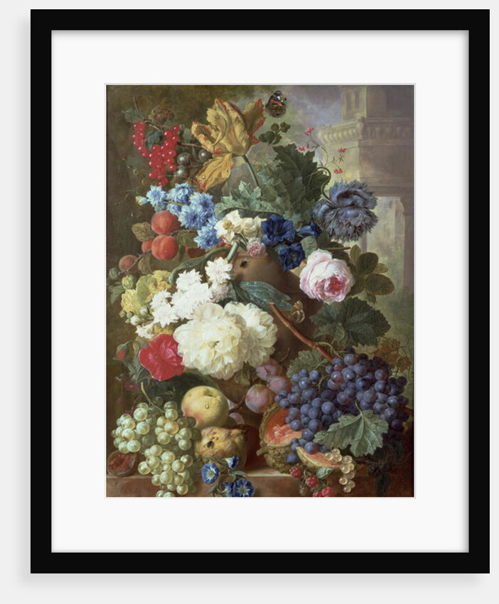 Flowers and Fruit by Jan van Os