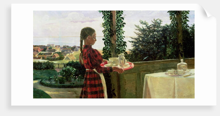 Teatime on the Verandah, 1899 by Henriette Elisabeth Koster Panduro