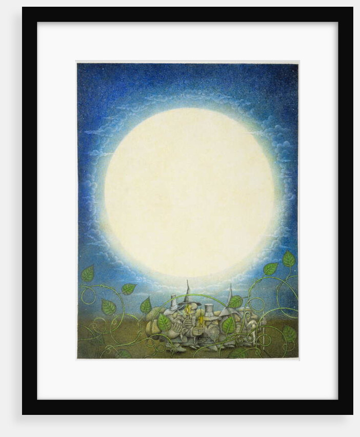 Rustlebeard, Hackablock, Murmurmouth, Hammersharp and Cracklesnap, 1982 by Wayne Anderson