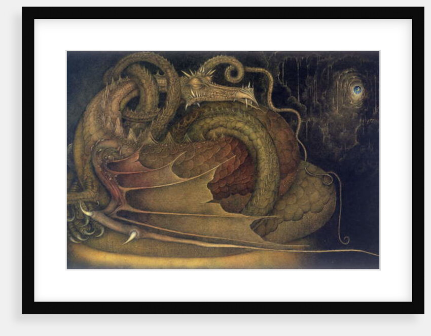 Let Sleeping Dragons Lie, 1979 by Wayne Anderson