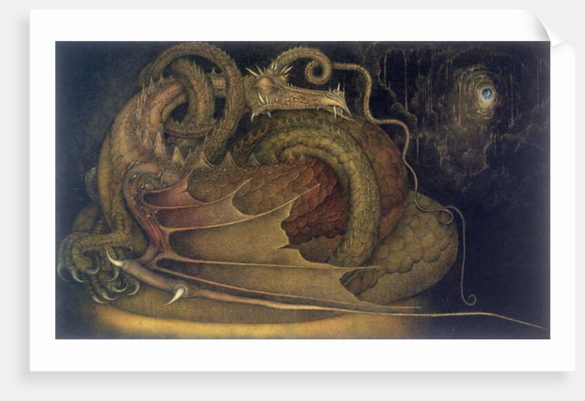 Let Sleeping Dragons Lie, 1979 by Wayne Anderson