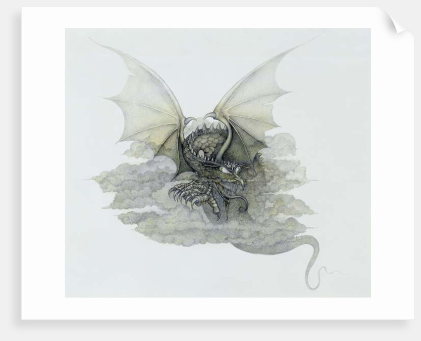 A Dragon that is Cloudlike, 1979 by Wayne Anderson