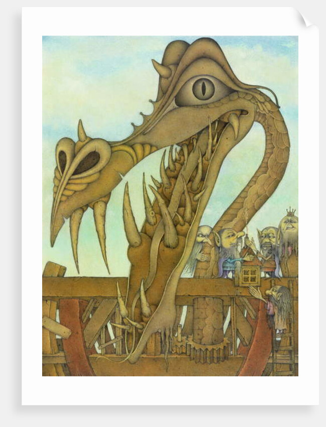 Creation of a Dragon, 1983 by Wayne Anderson